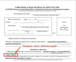 Образец заявления об оформлении наличия гражданства РФ ребенку