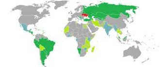 Список безвизовых стран для граждан Украины